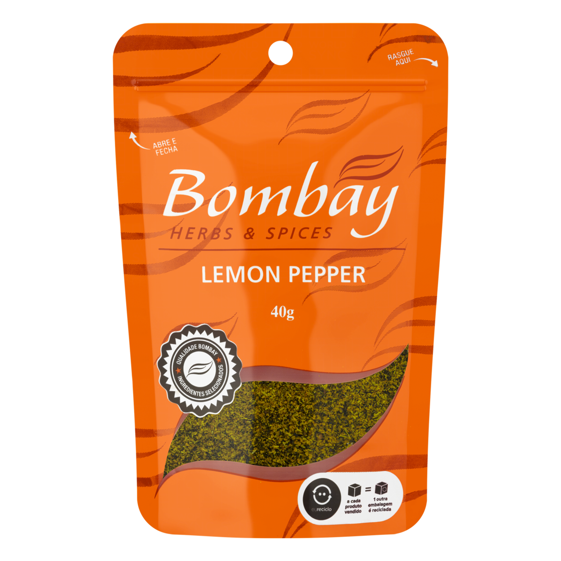 Lemon Pepper Bombay Pouch 40g