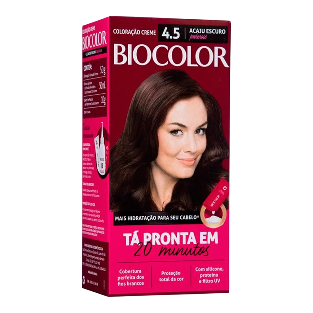 Tintura para Cabelo Acaju Escuro 4.5 Biocolor