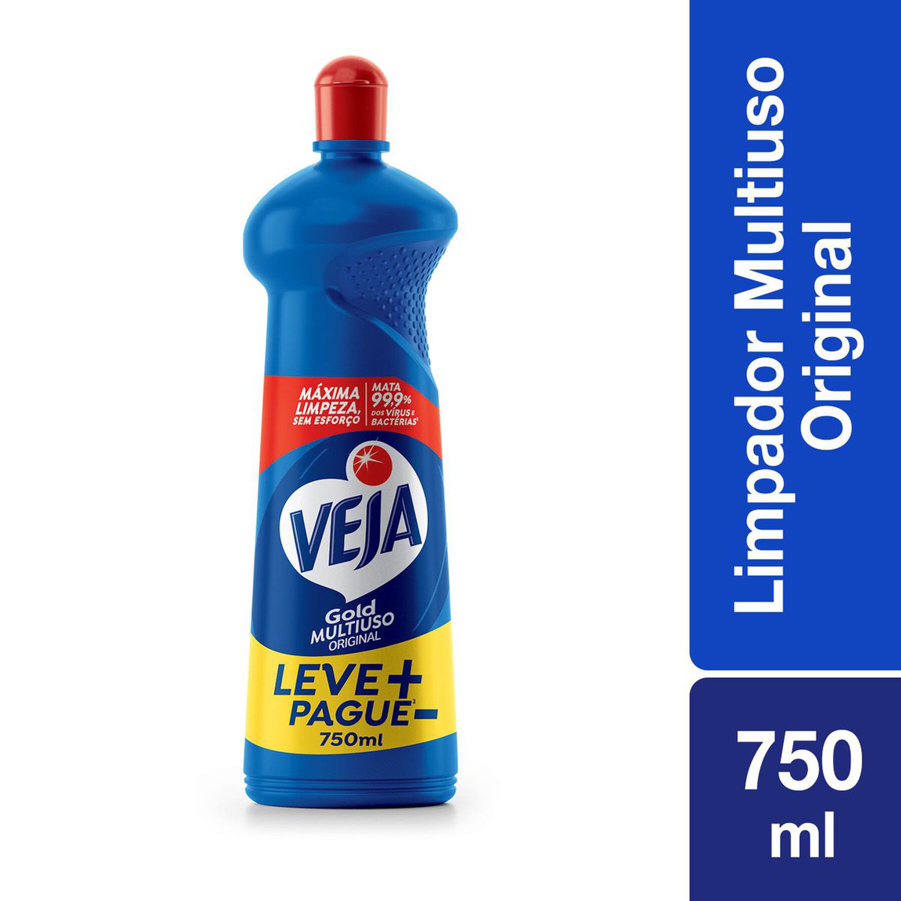 Limpador Multiuso Original Veja Gold Squeeze 750ml Embalagem Econômica