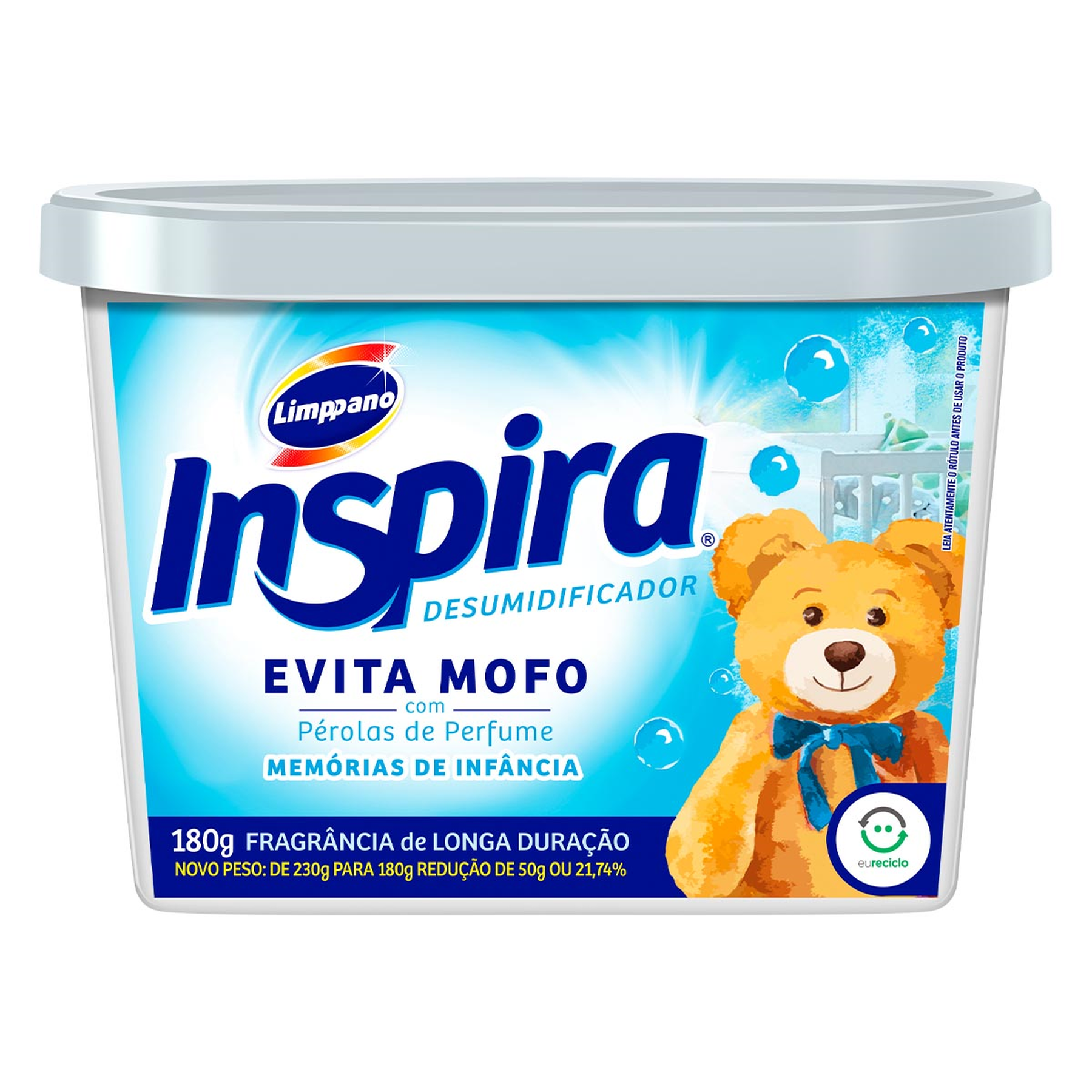 Evita Mofo Mem&oacute;rias de Inf&acirc;ncia Inspira Pote 180g