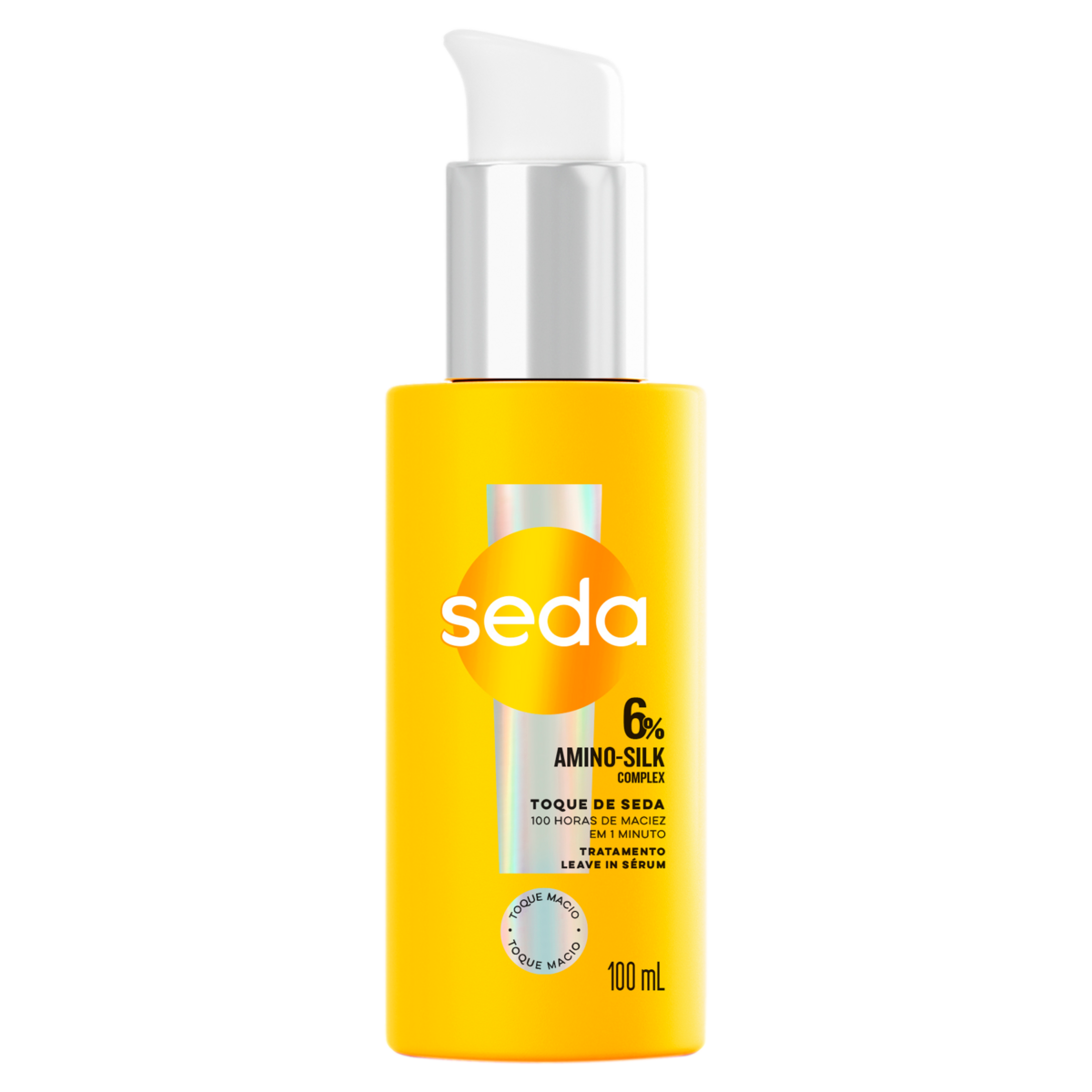 Leave-In S&eacute;rum Tratamento Seda Toque de Seda Frasco 100ml Pump
