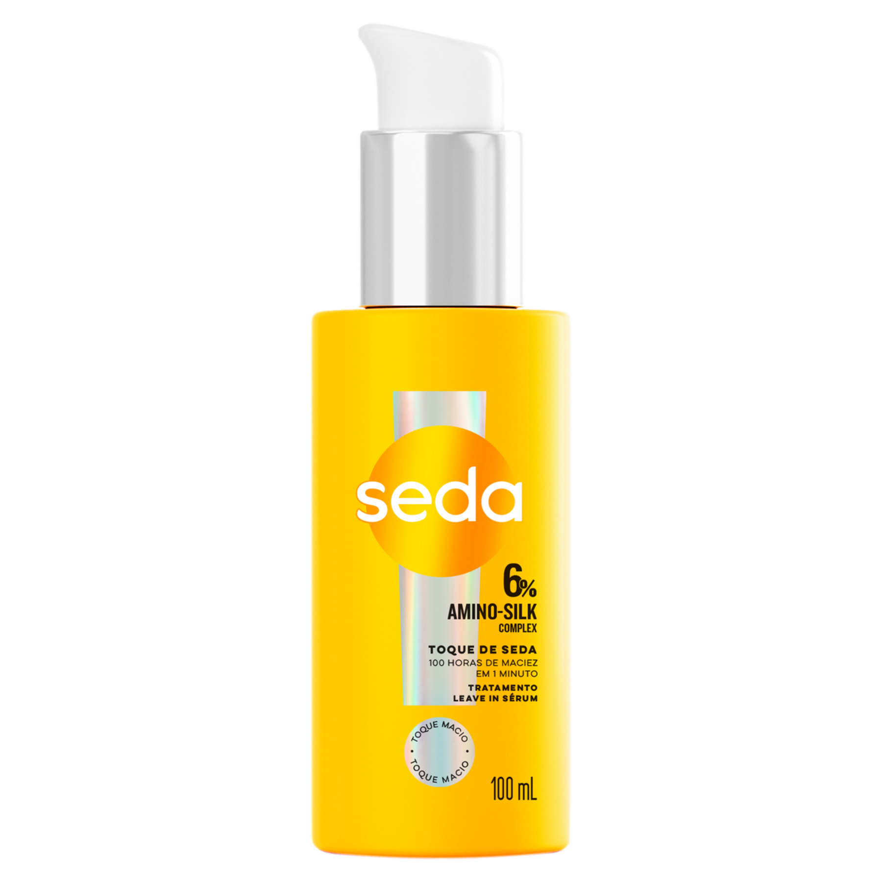 Leave-In Sérum Tratamento Seda Toque de Seda Frasco 100ml Pump