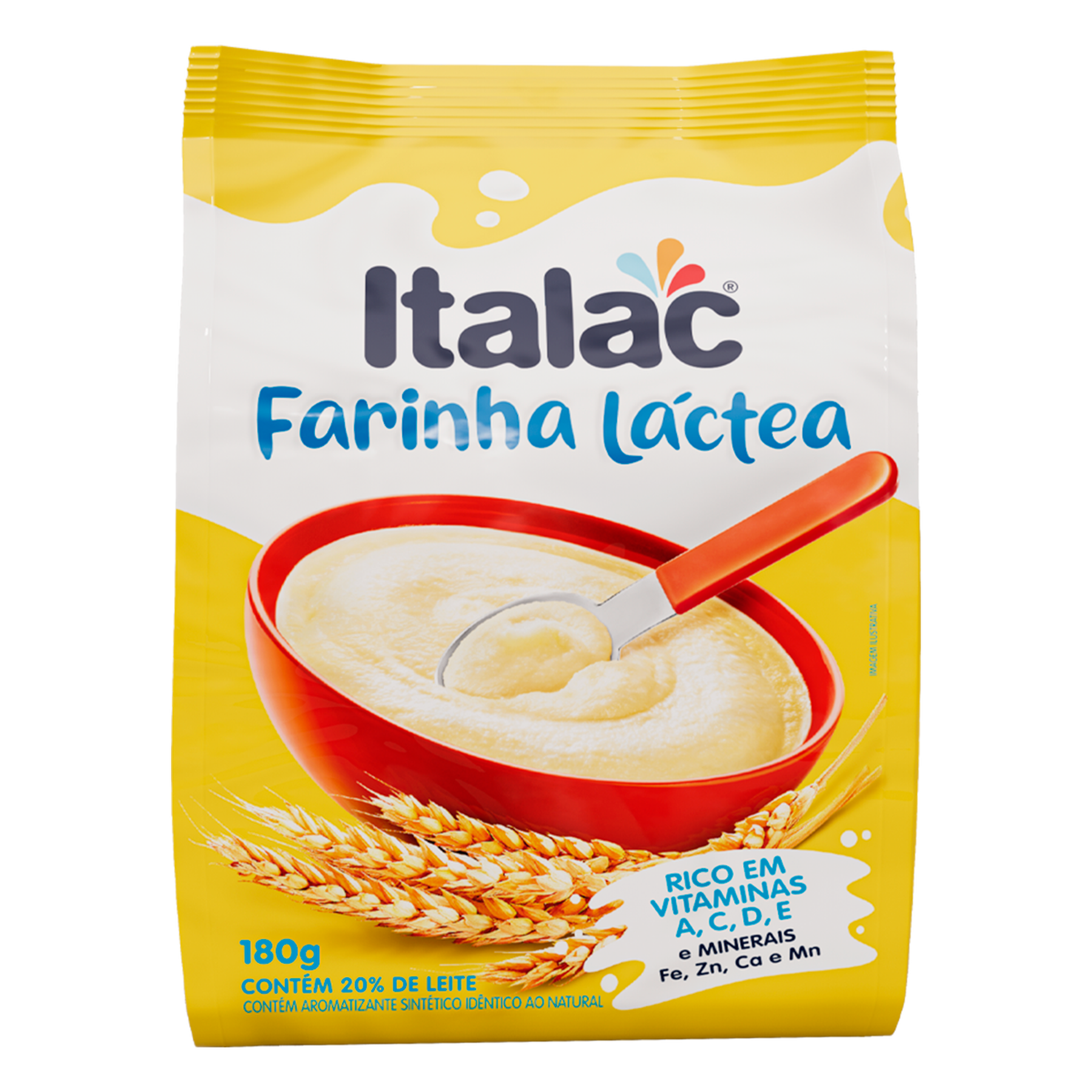 Farinha Láctea Italac Pacote 180g