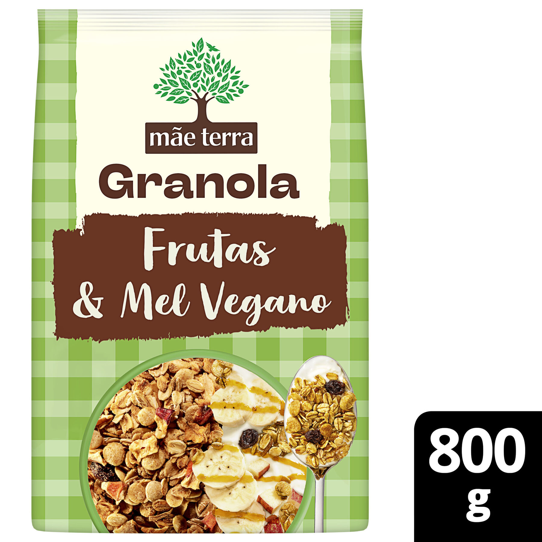 Granola Frutas & Mel Mãe Terra Pacote 800g