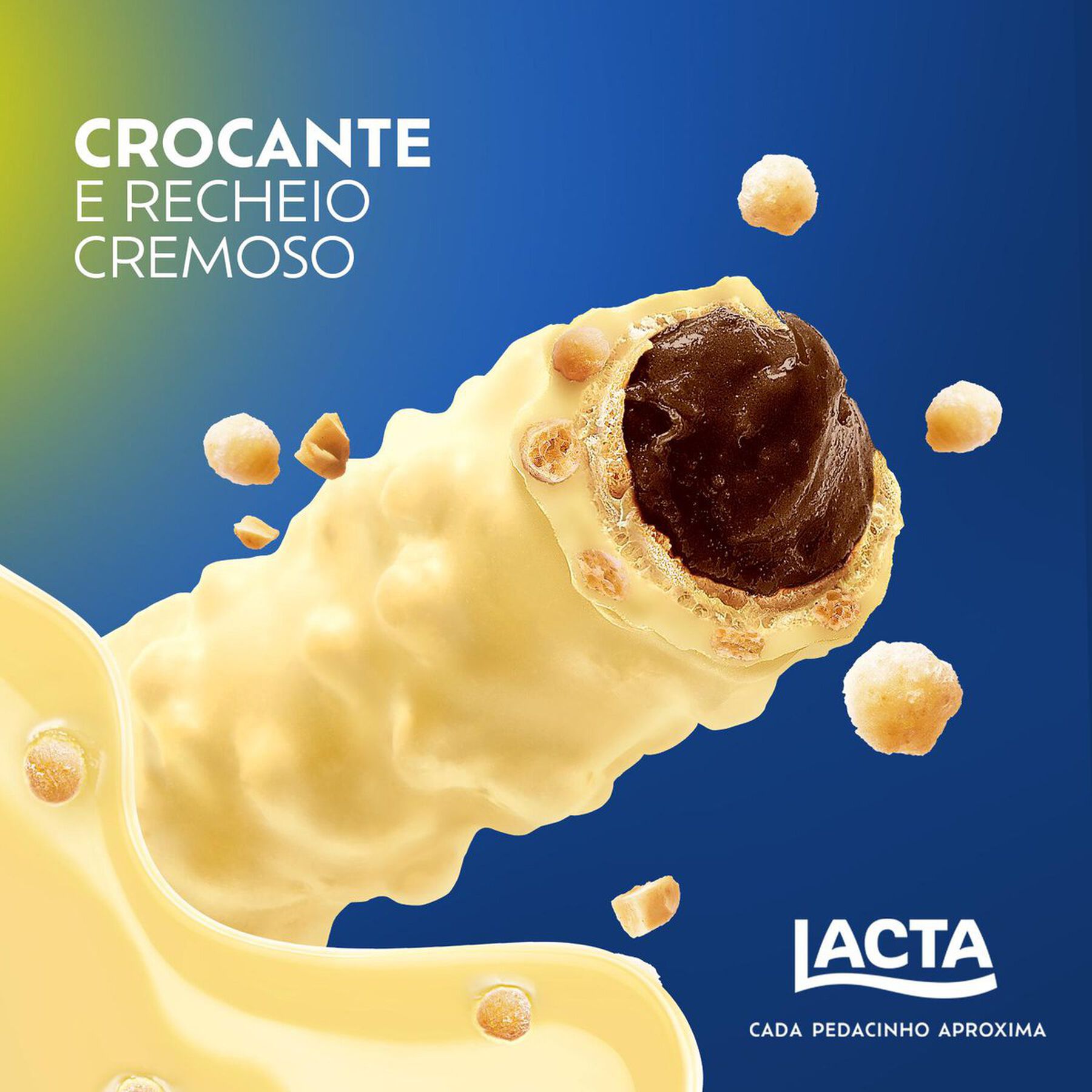 Wafer Ouro Branco Lacta Pacote 25g
