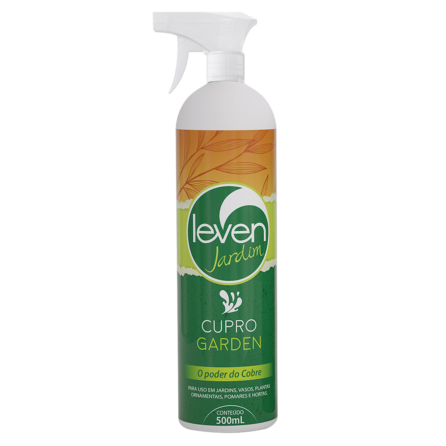 Fertilizante L&iacute;quido Cupro Garden Leven Jardim Spray 500ml