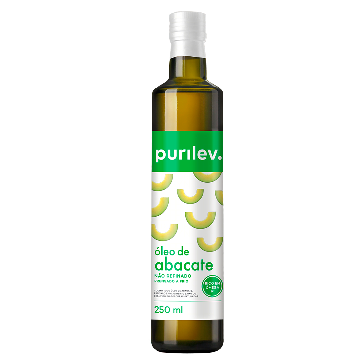 &Oacute;leo de Abacate Purilev Vidro 250ml