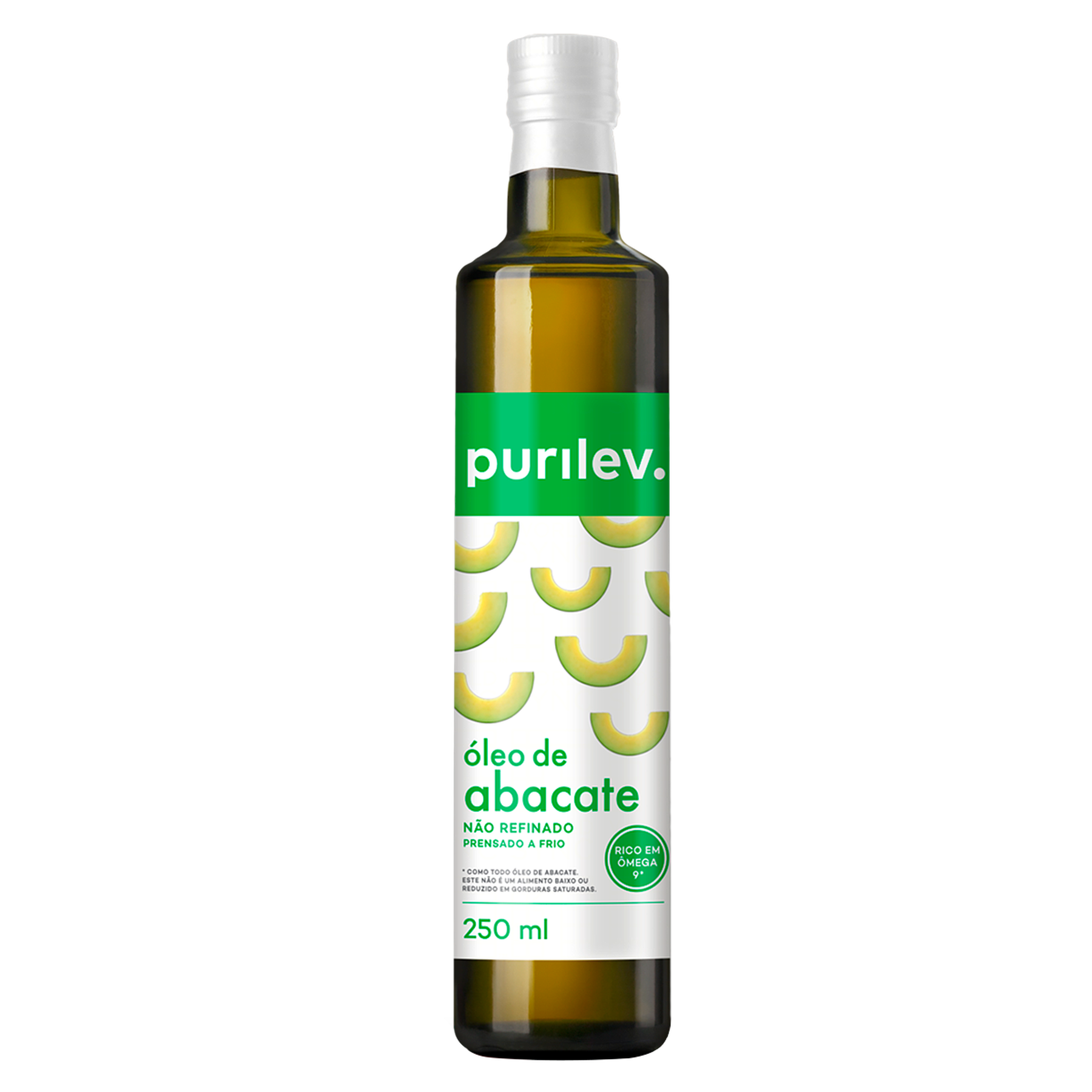 &Oacute;leo de Abacate Purilev Vidro 250ml