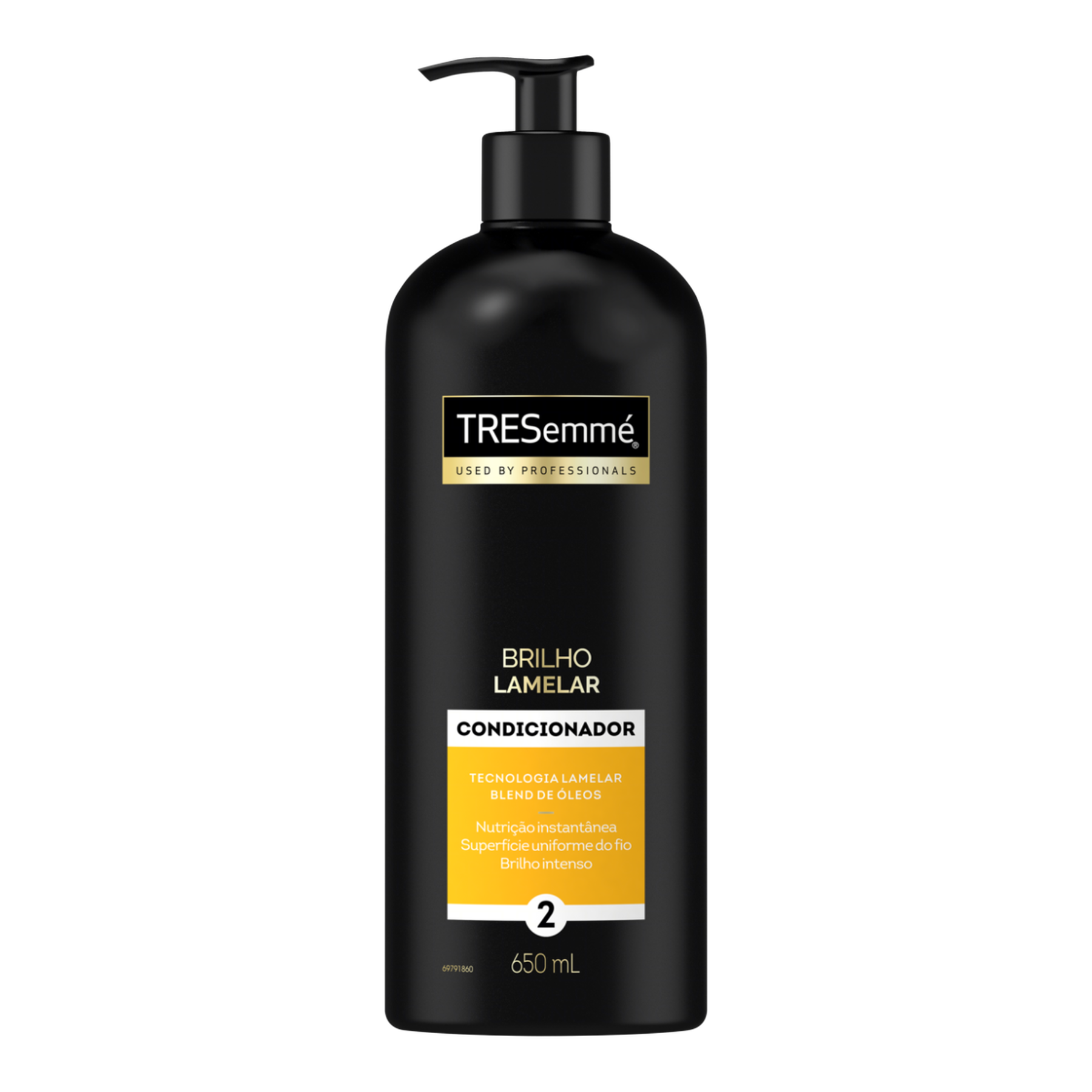 Condicionador TRESemm&eacute; Brilho Lamelar Frasco 650ml Pump