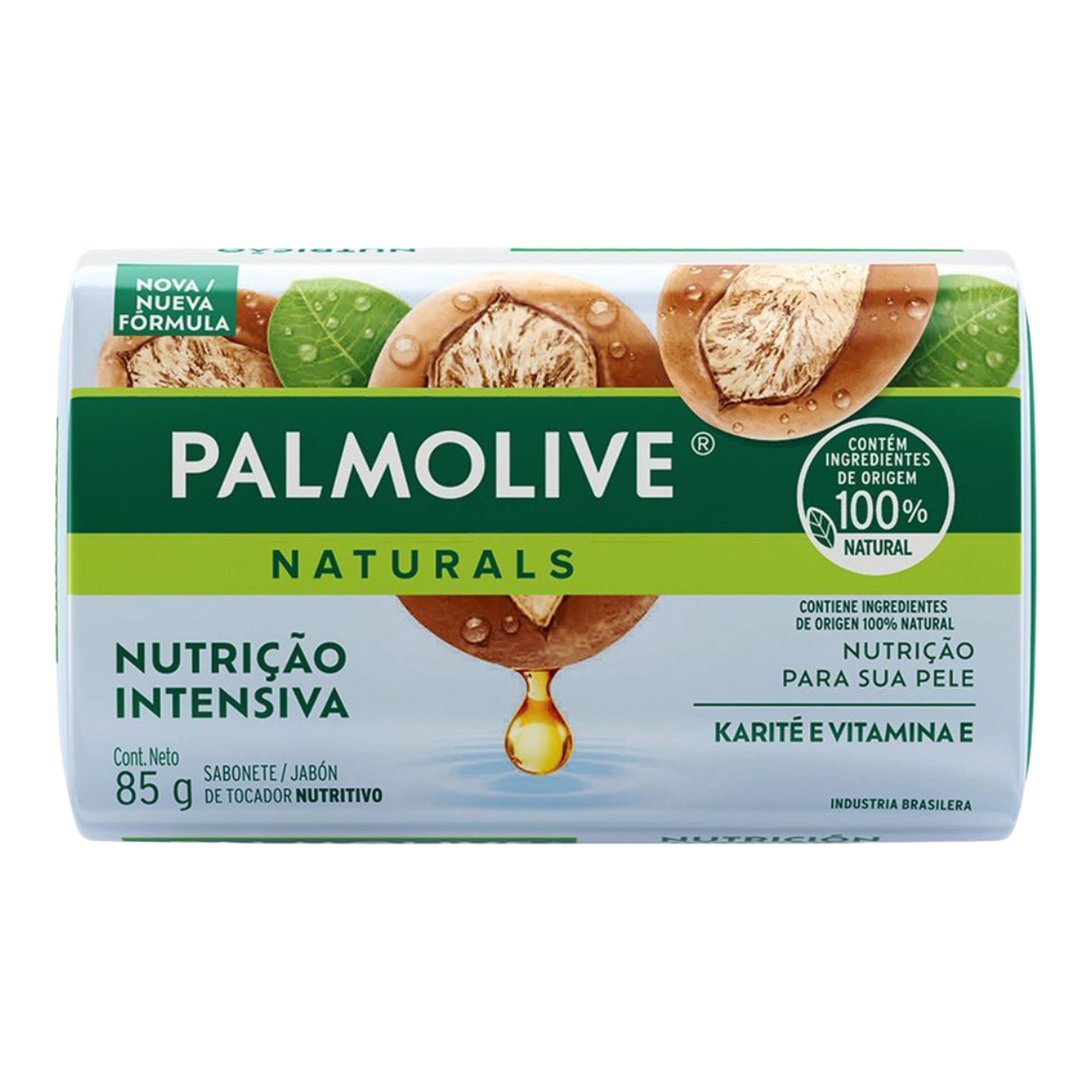 Sabonete Barra Palmolive Naturals Nutri&ccedil;&atilde;o Intensiva Envolt&oacute;rio 85g