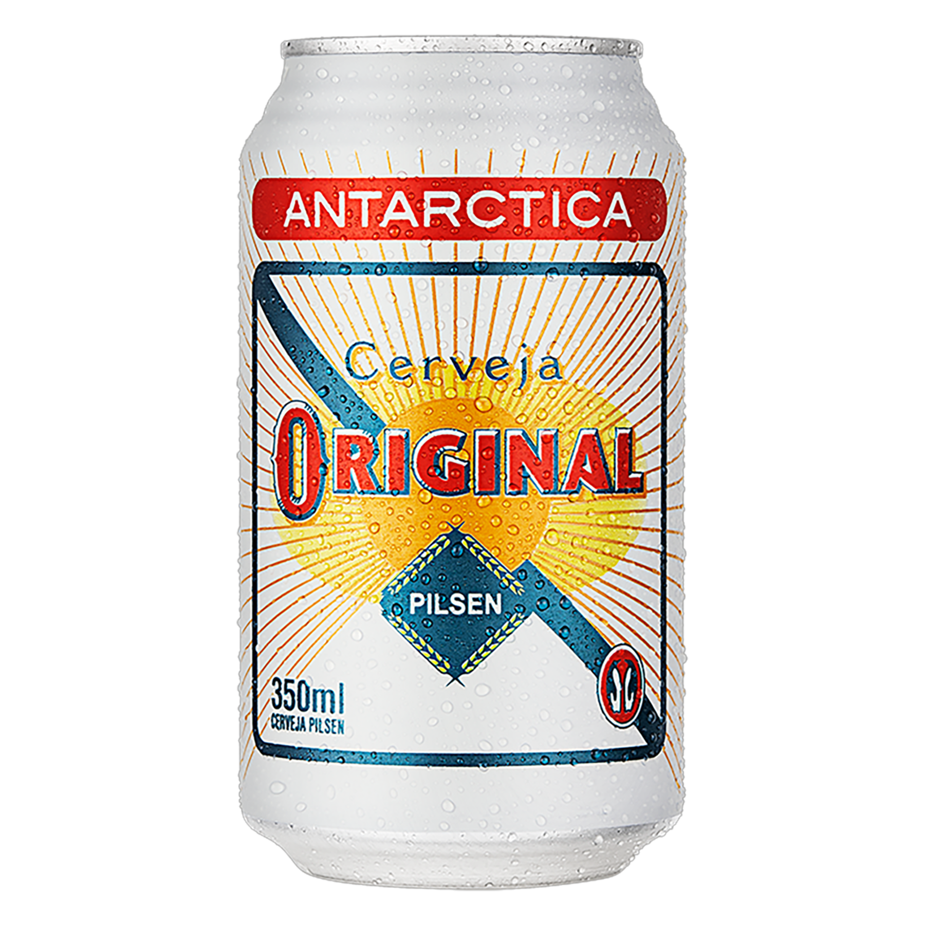 Cerveja Pilsen Antarctica Original Lata 350ml