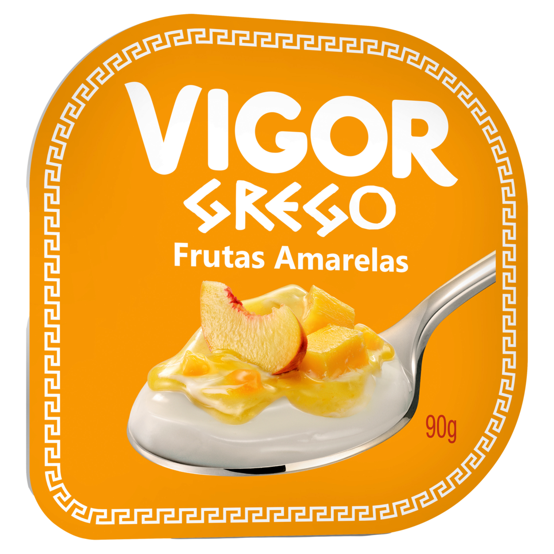Iogurte Grego Frutas Amarelas Vigor Pote 90g
