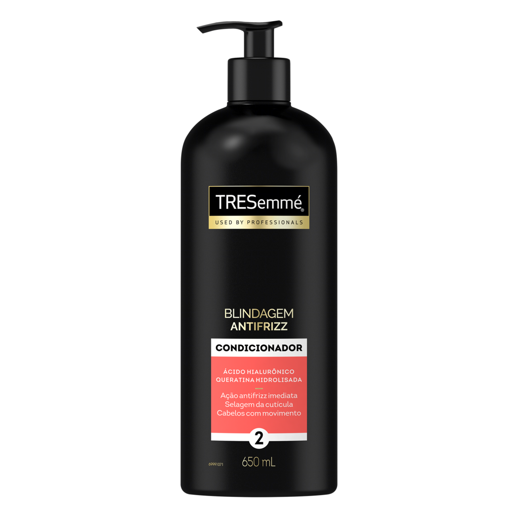 Condicionador TRESemm&eacute; Blindagem Antifrizz Frasco 650ml Pump