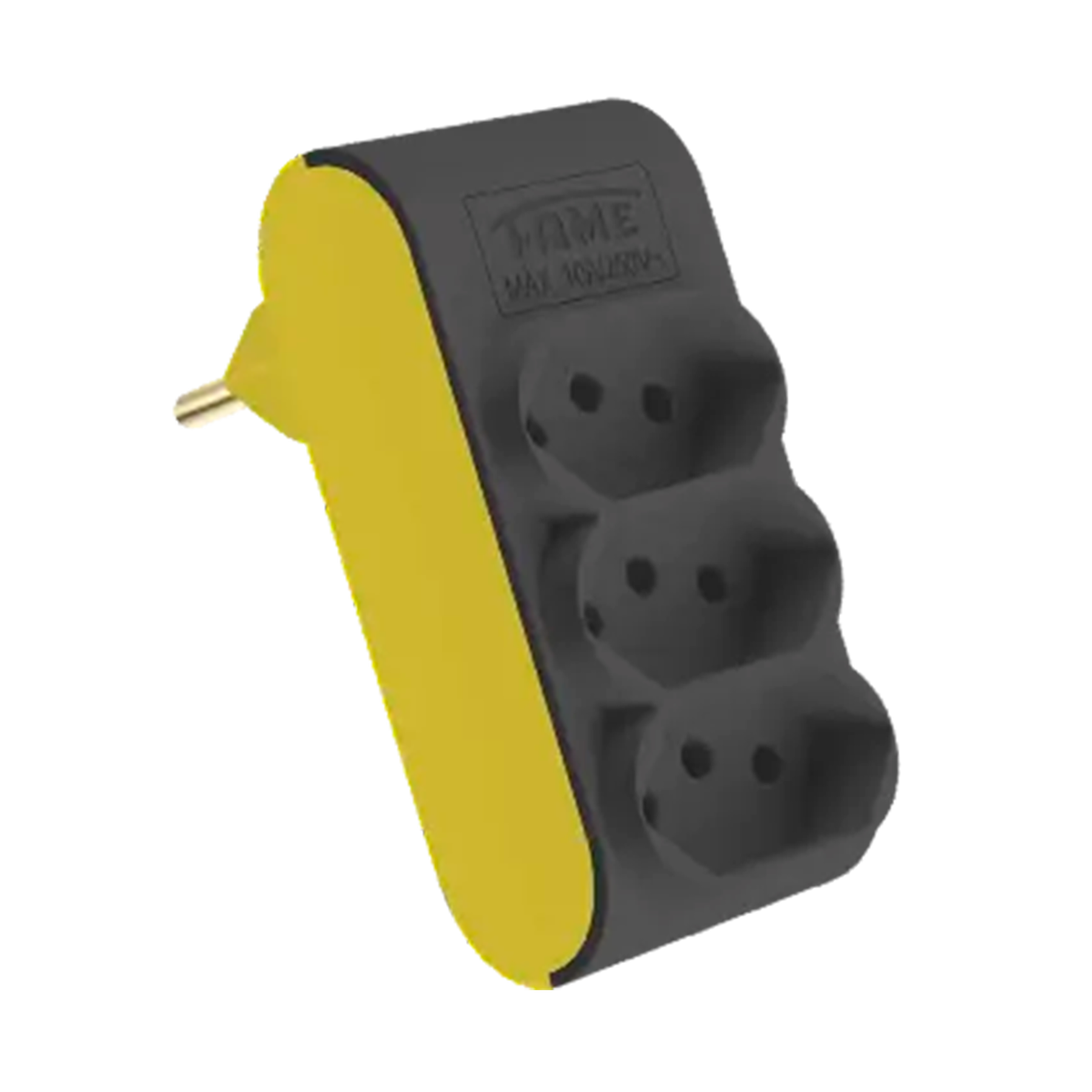 Plugue 3 Tomadas 2P+T 10A 250V~ Fame - Sortido