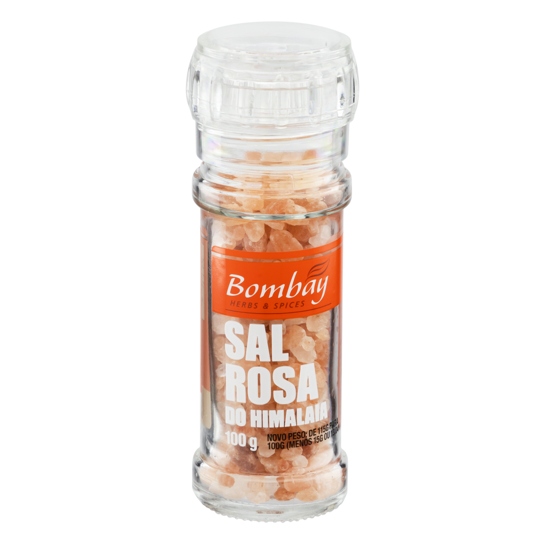 Moedor Sal Rosa do Himalaia Bombay 100g