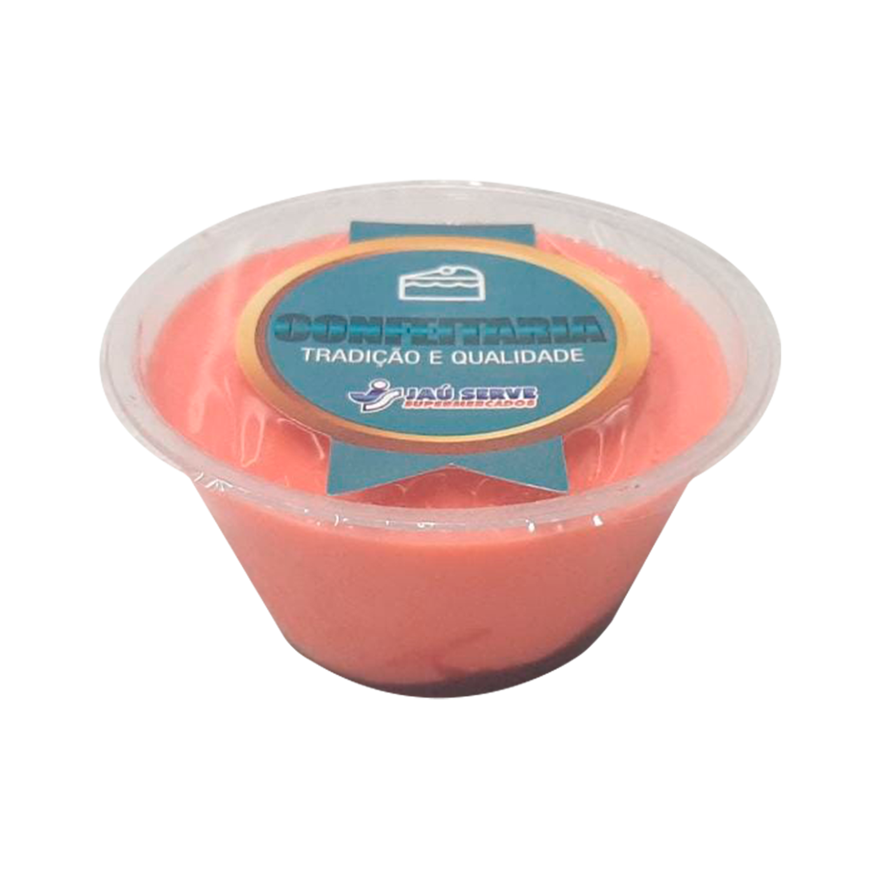 Mini Pudim Gelatina de Morango aprox. 150g
