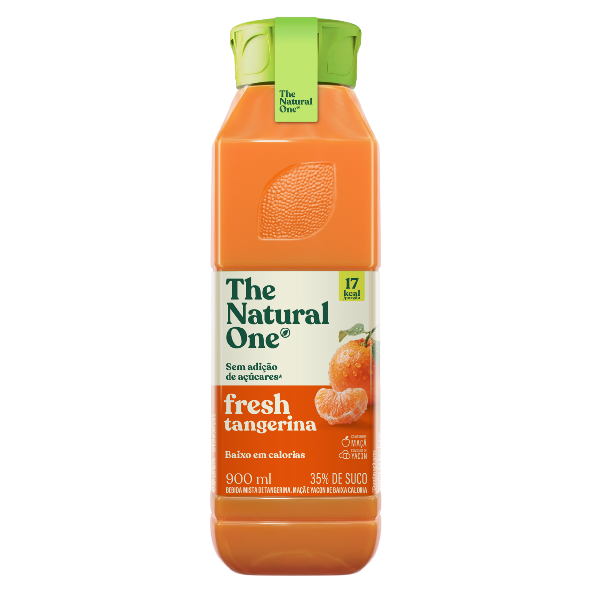 Bebida Mista Tangerina, Ma&ccedil;&atilde; e Yacon The Natural One Fresh Ambiente Garrafa 900ml