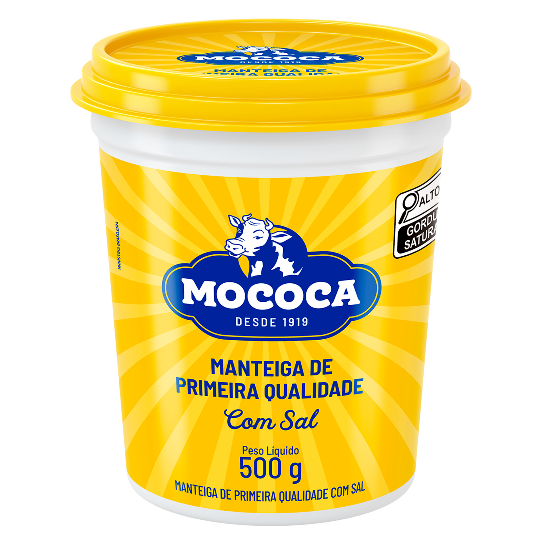 Manteiga com Sal Mococa Pote 500g