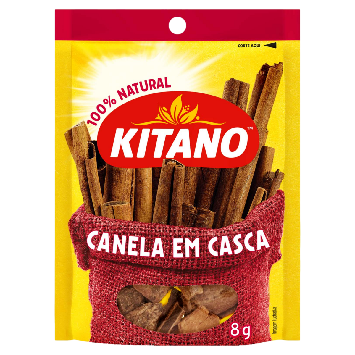 Canela em Casca Kitano Pacote 8g