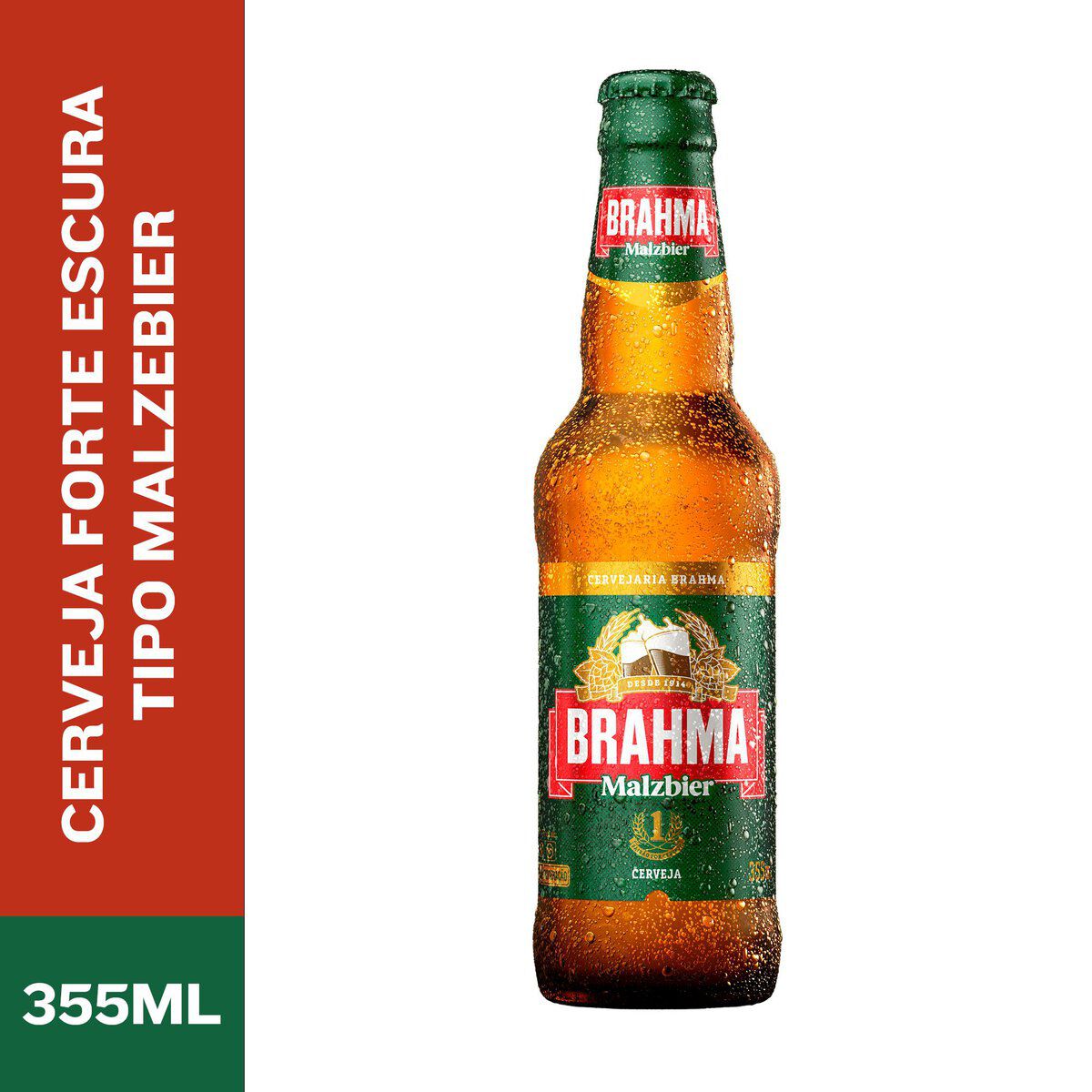 Malzbier Brahma Long Neck 355ml