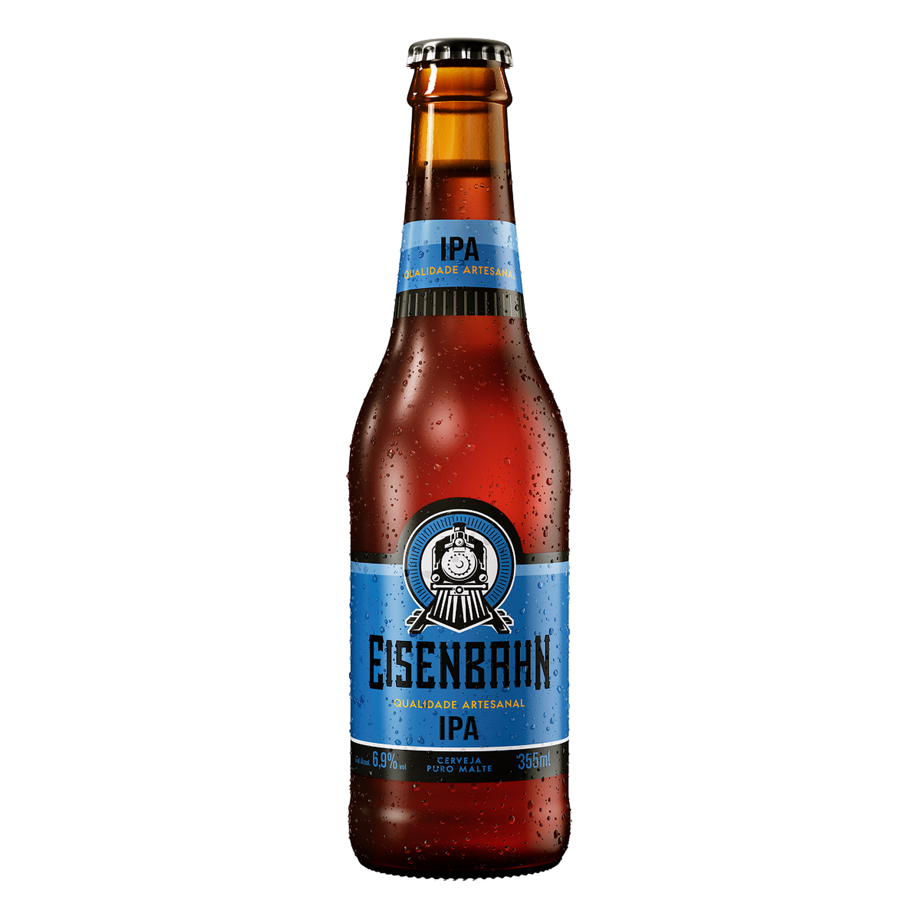 Cerveja American IPA Puro Malte Eisenbahn Garrafa 355ml