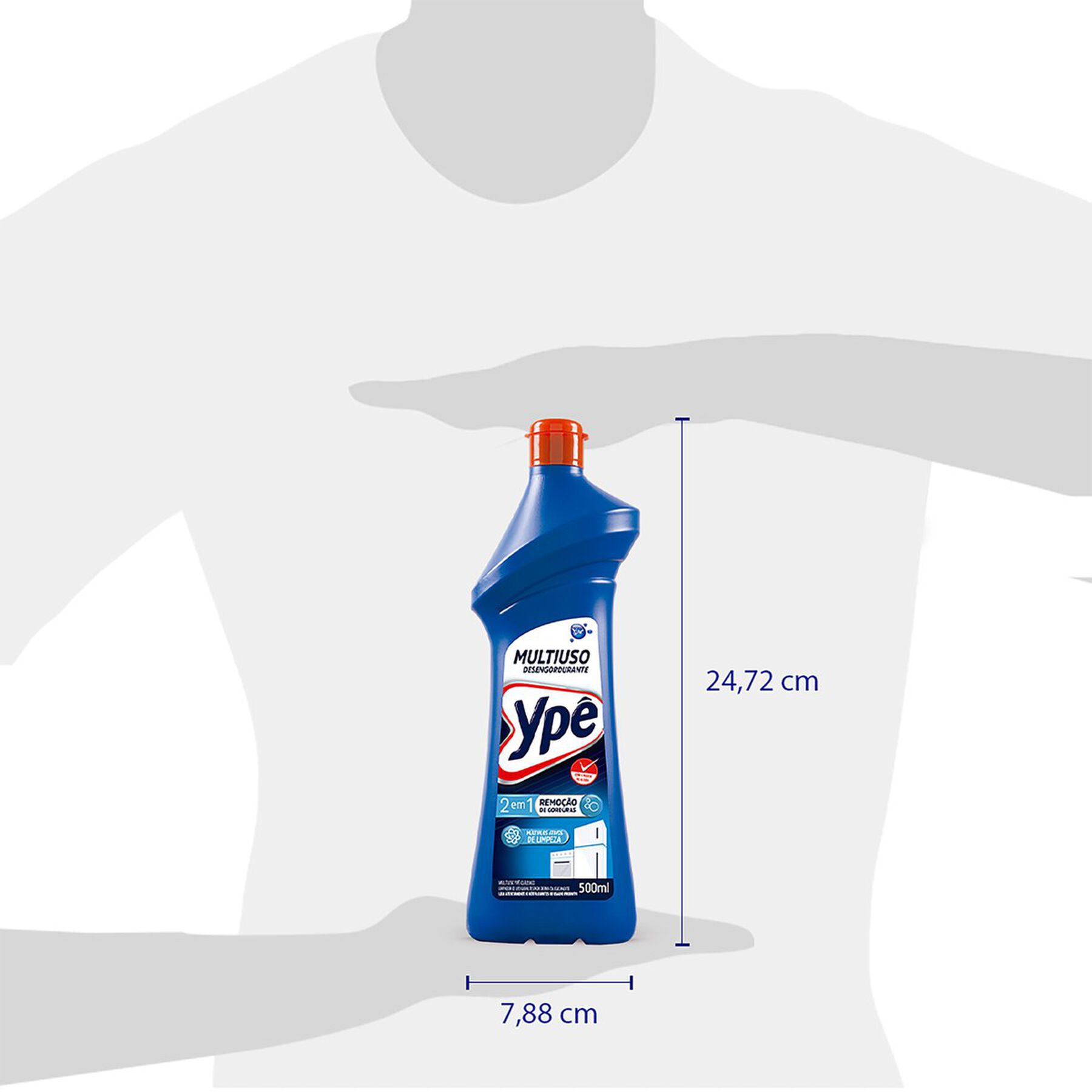 Limpador Desengordurante Ypê Squeeze 500ml
