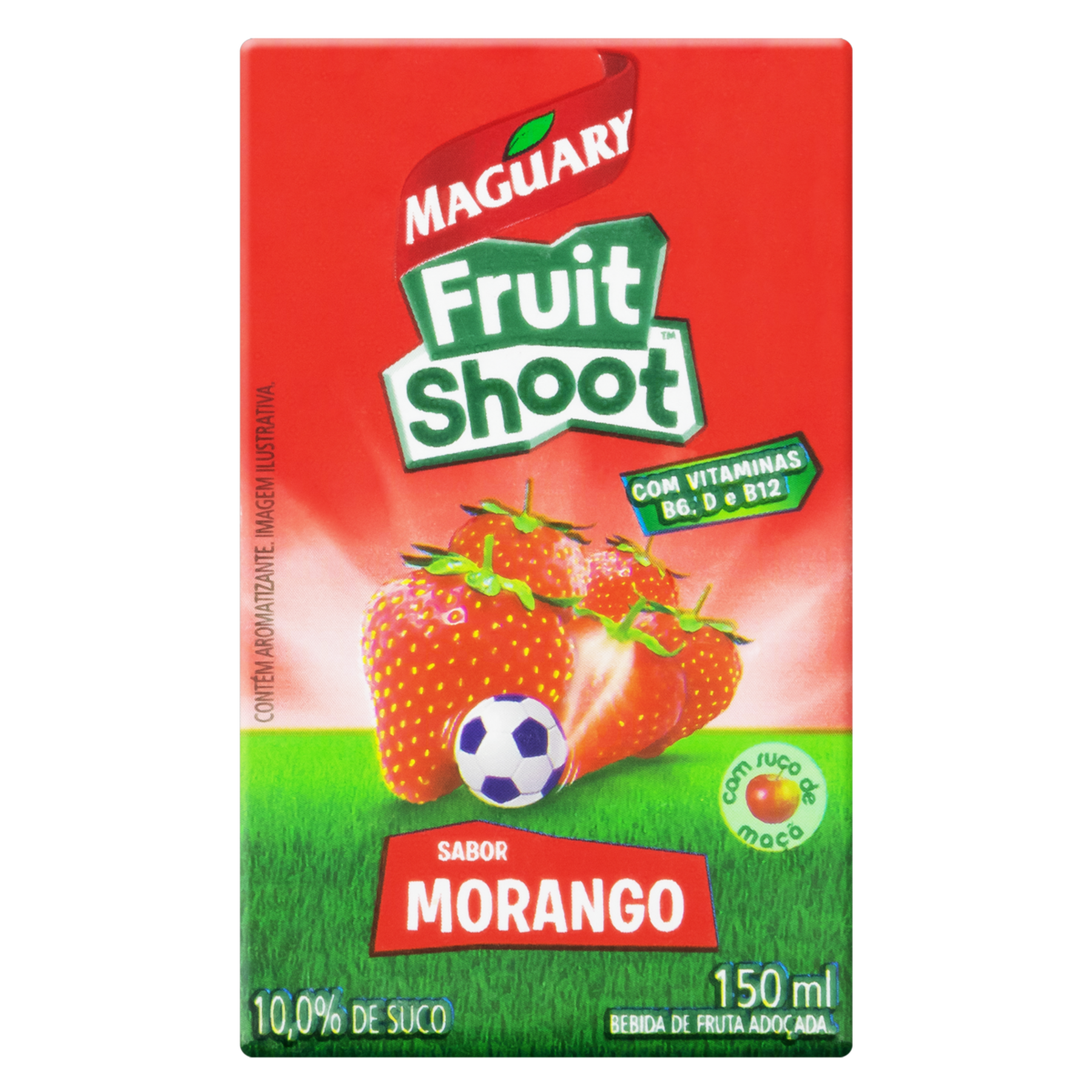Bebida Adoçada Morango Fruit Shoot Maguary Caixa 150ml