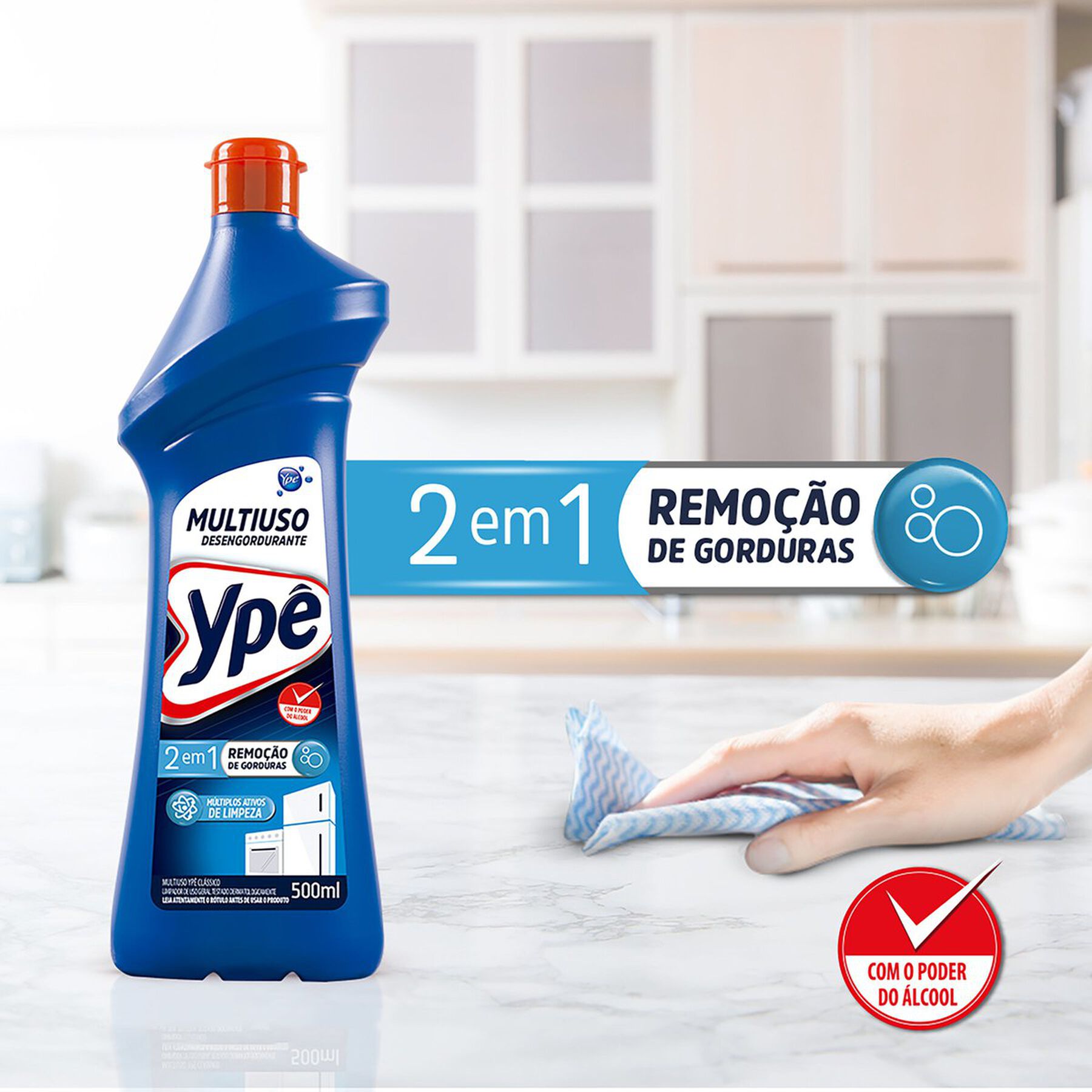 Limpador Desengordurante Ypê Squeeze 500ml