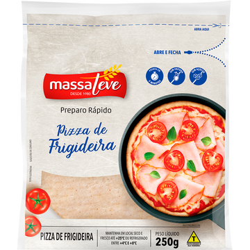 Pizza Frigideira Massa Leve 250g