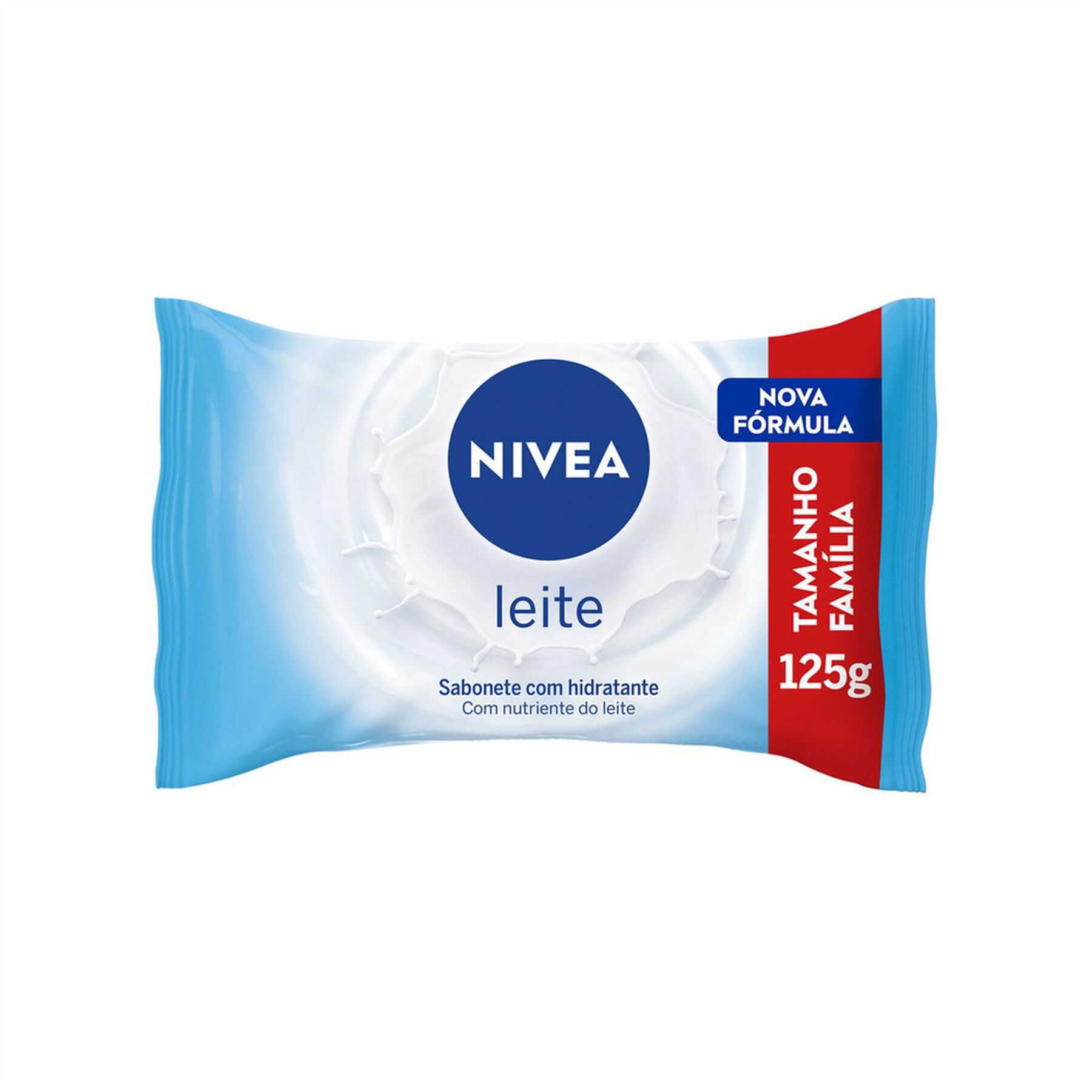 Sabonete em Barra Hidratante Leite Nivea Pacote 125g