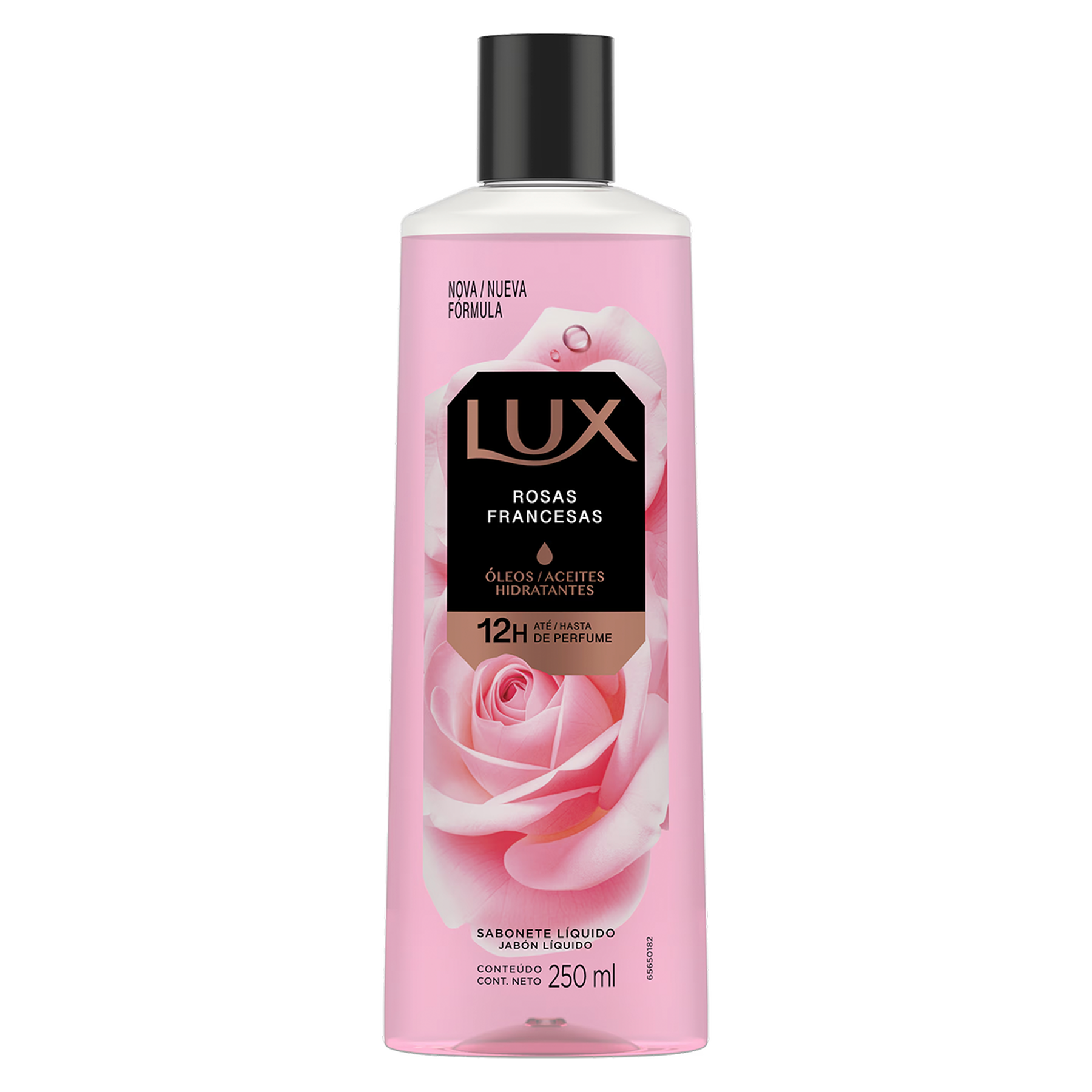 Sabonete L&iacute;quido Rosas Francesas Lux Botanicals Frasco 250ml