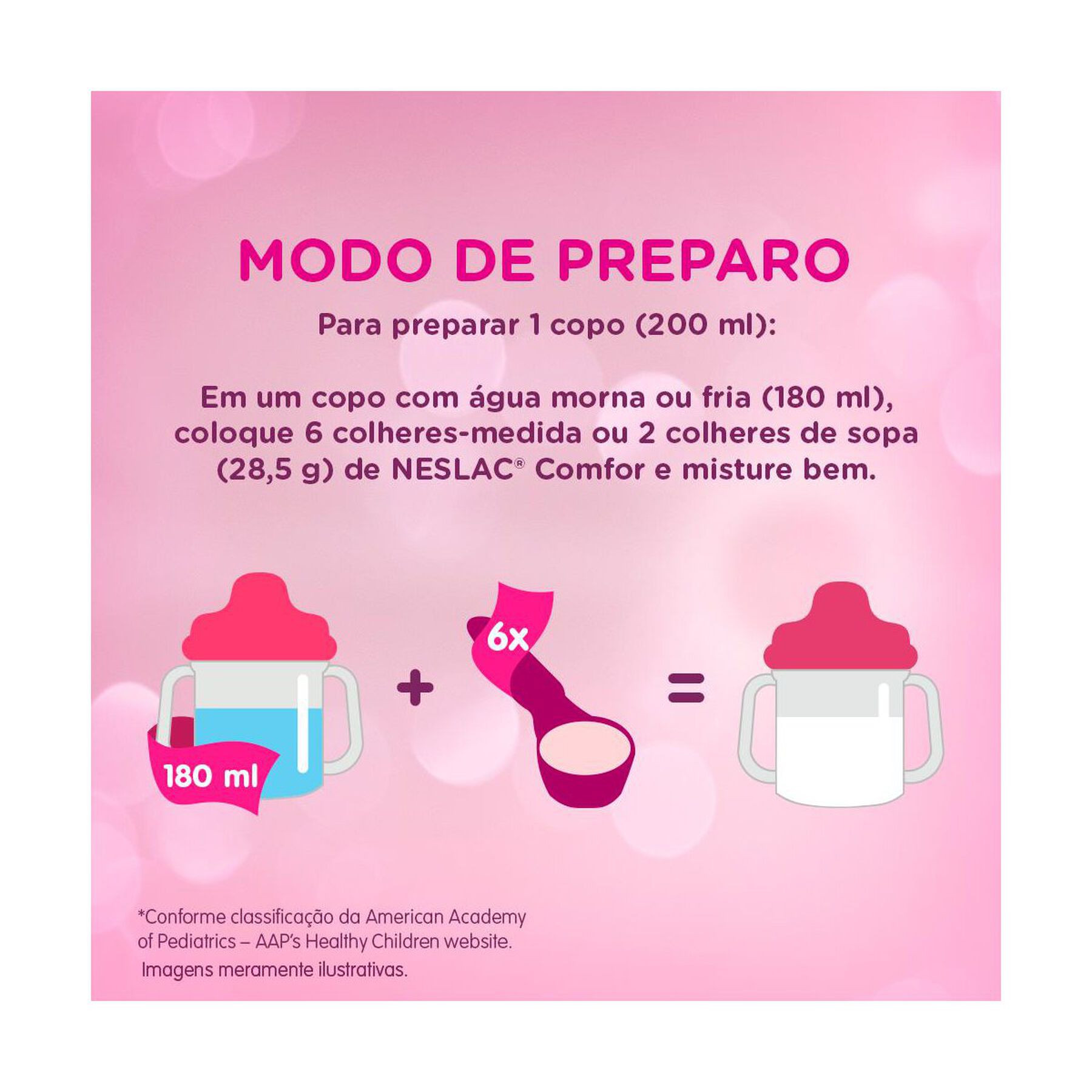 Composto lácteo NESLAC comfor 800g
