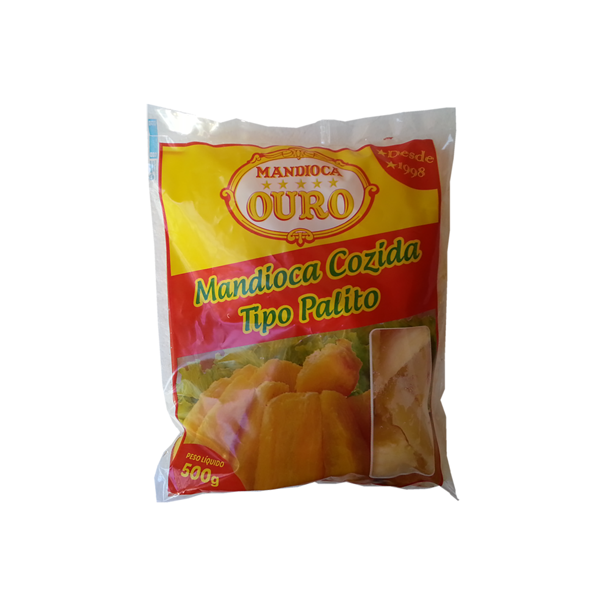 Mandioca Palito Ouro 500g