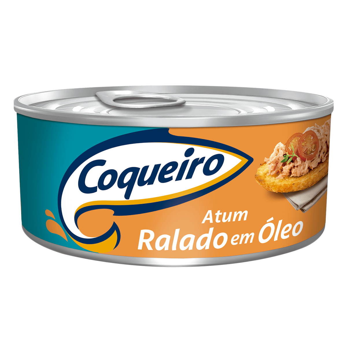 Atum Ralado em &Oacute;leo Coqueiro Lata 170g