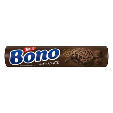 Biscoito Recheio Chocolate Nestlé Bono Pacote 126g
