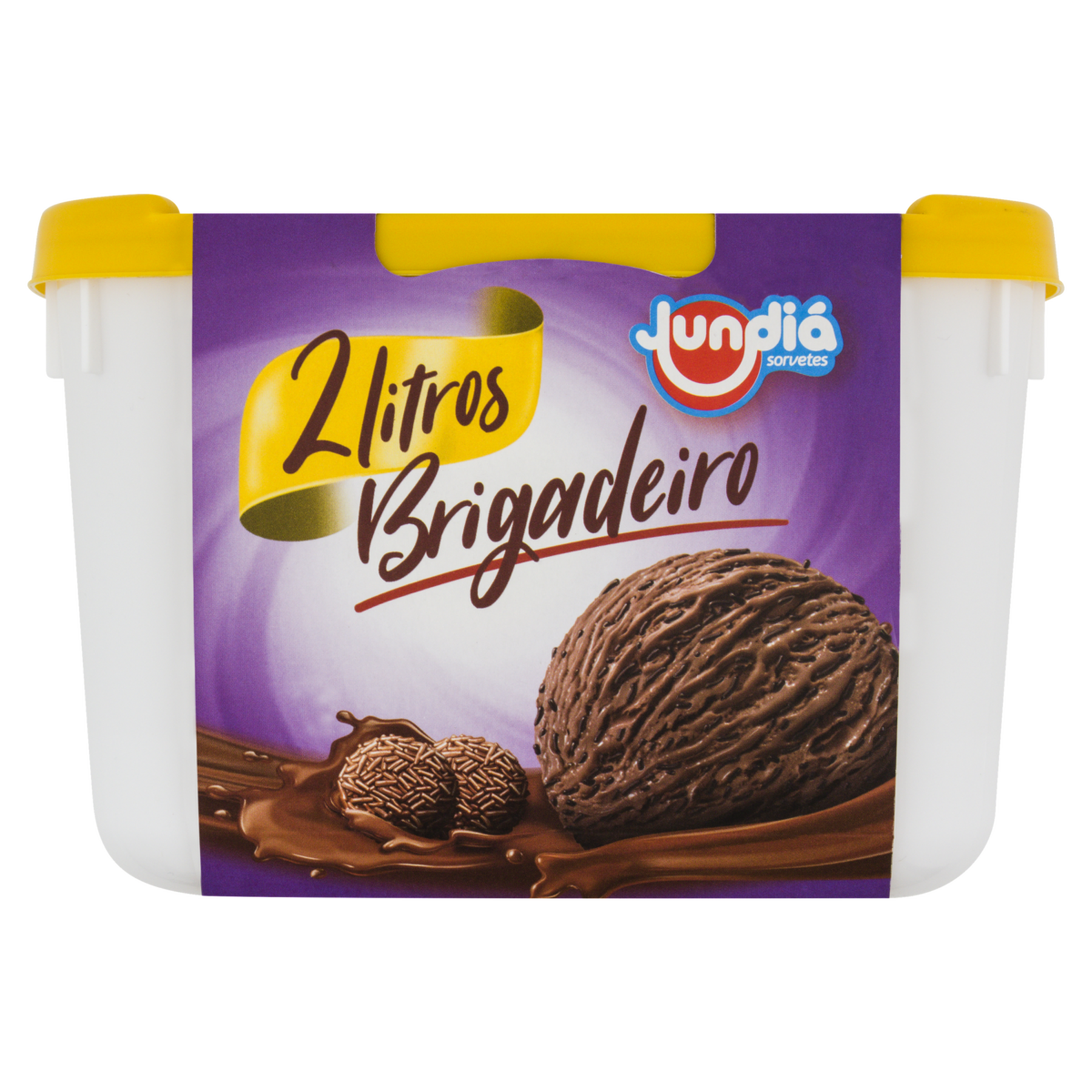 Sorvete Brigadeiro Jundiá Pote 2l