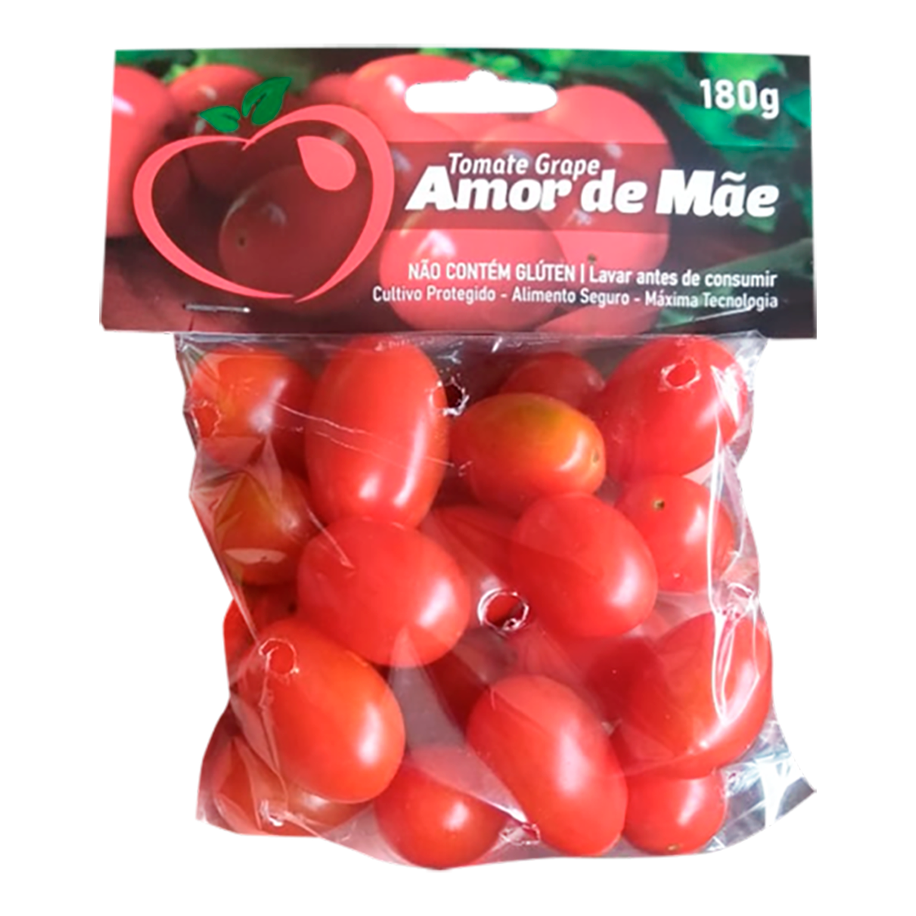 Tomate Grape Amor de Mãe Pacote 180g