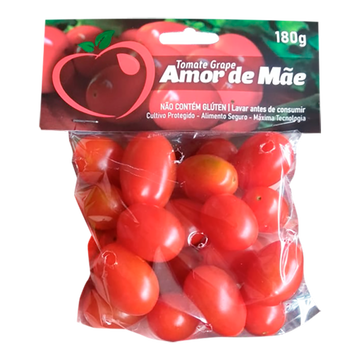 Tomate Grape Amor de Mãe Pacote 180g