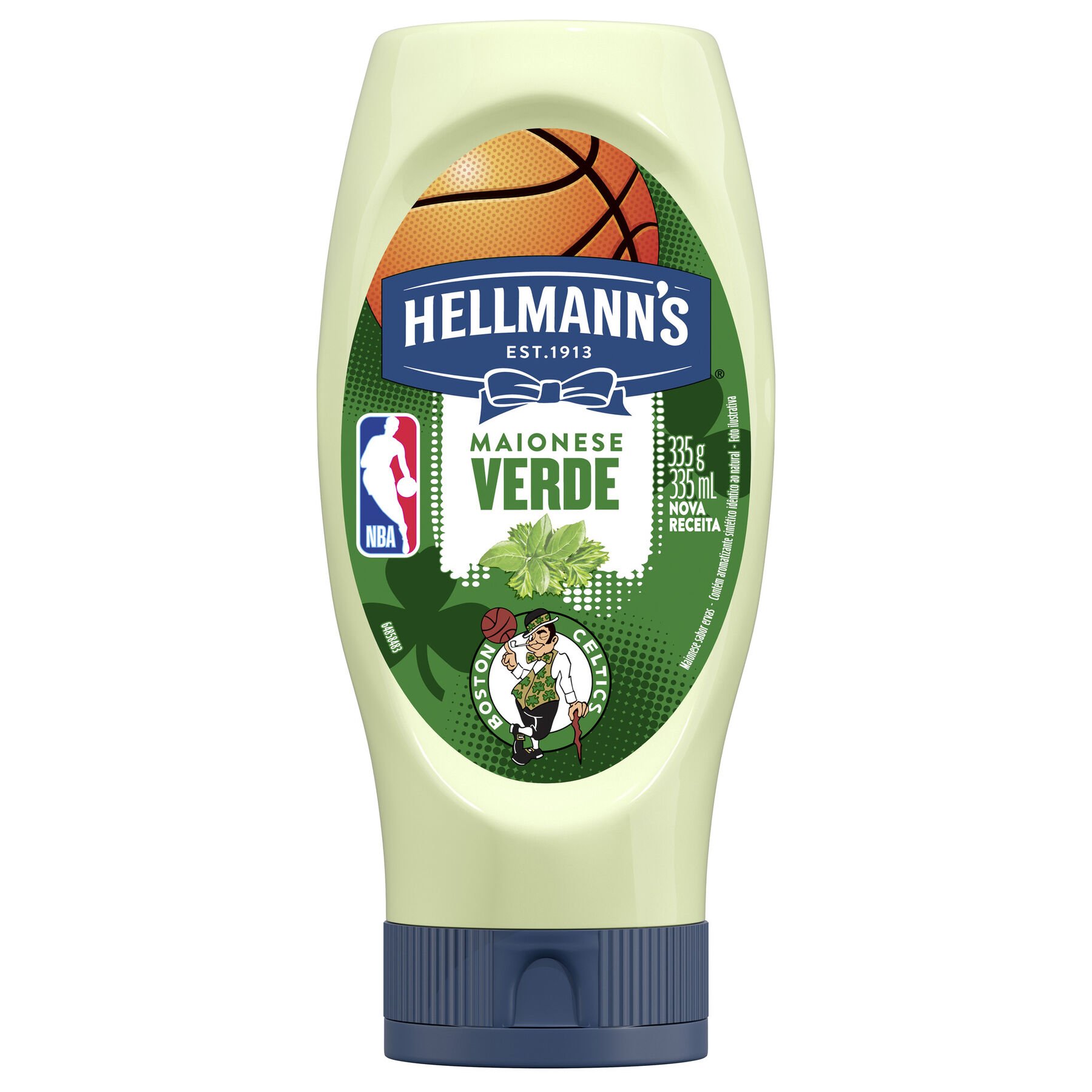 Maionese Verde Hellmann's Squeeze 335g