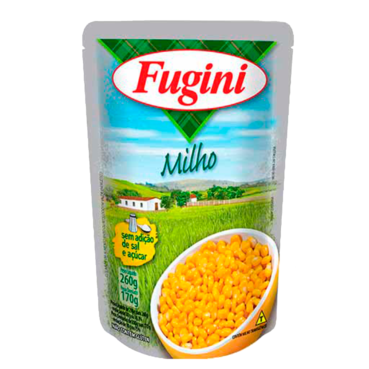 Milho Verde em Conserva Fugini 170g