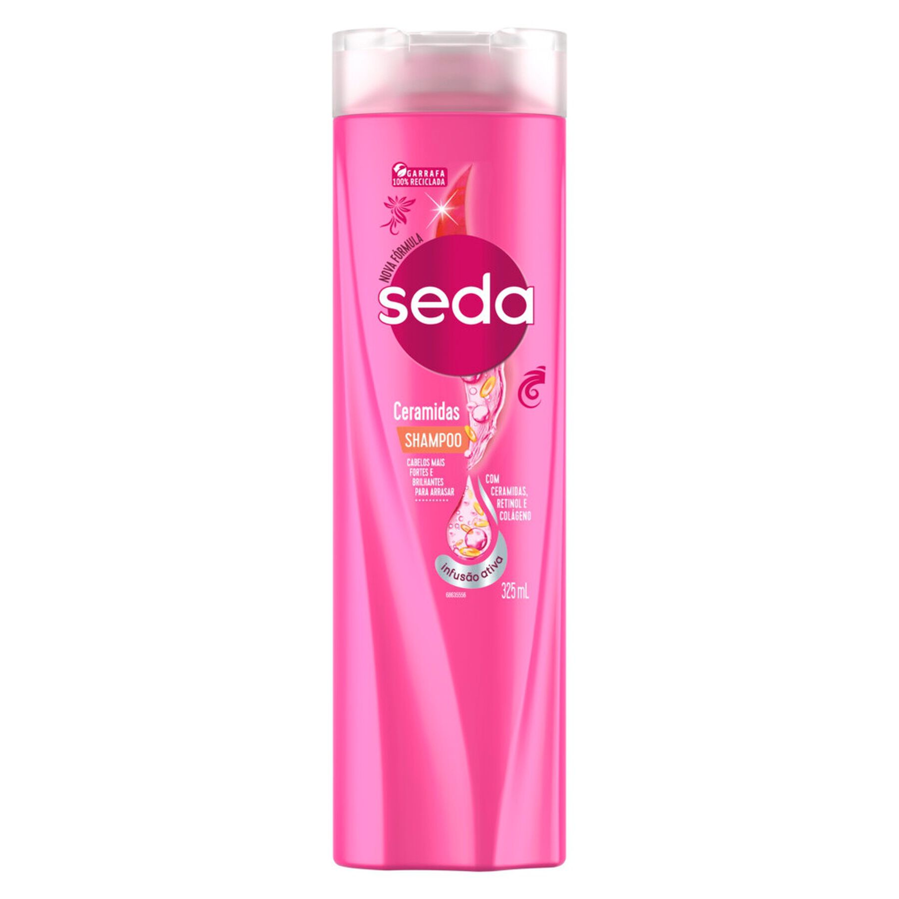 Shampoo Ceramidas Seda Frasco 325ml