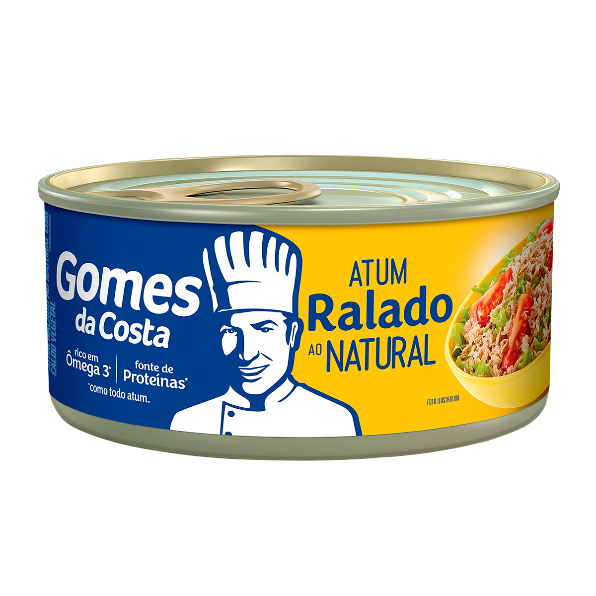 Atum Ralado ao Natural Gomes da Costa Lata 170g