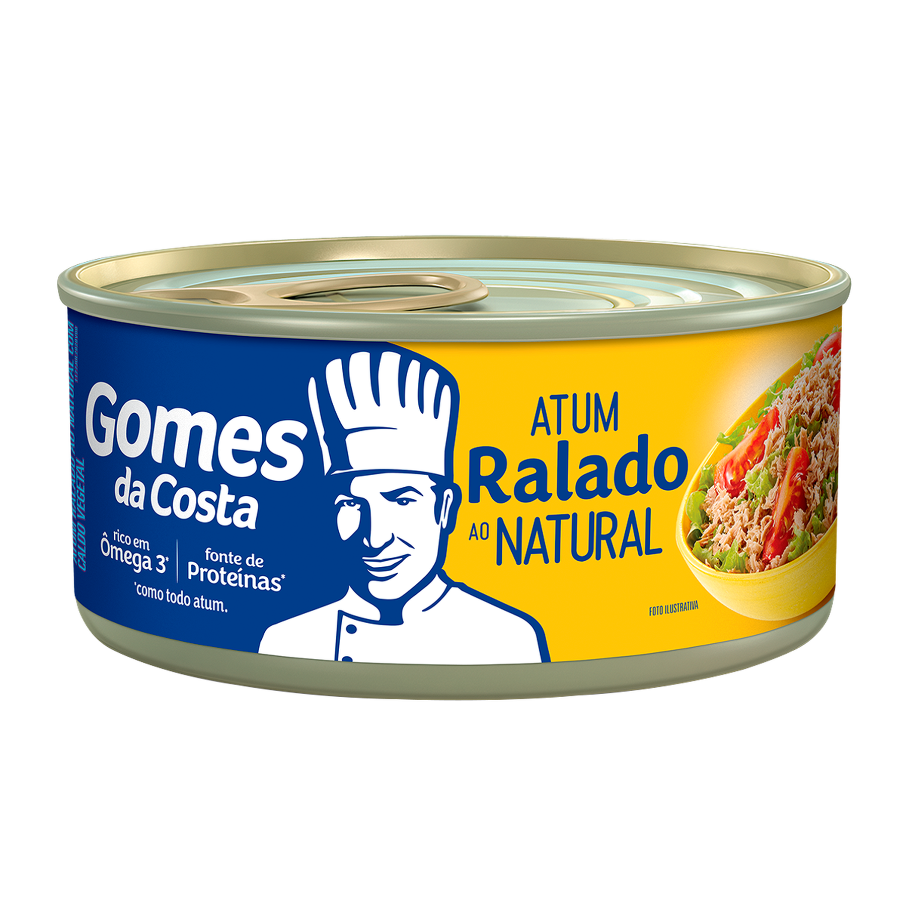 Atum Ralado ao Natural Gomes da Costa Lata 170g