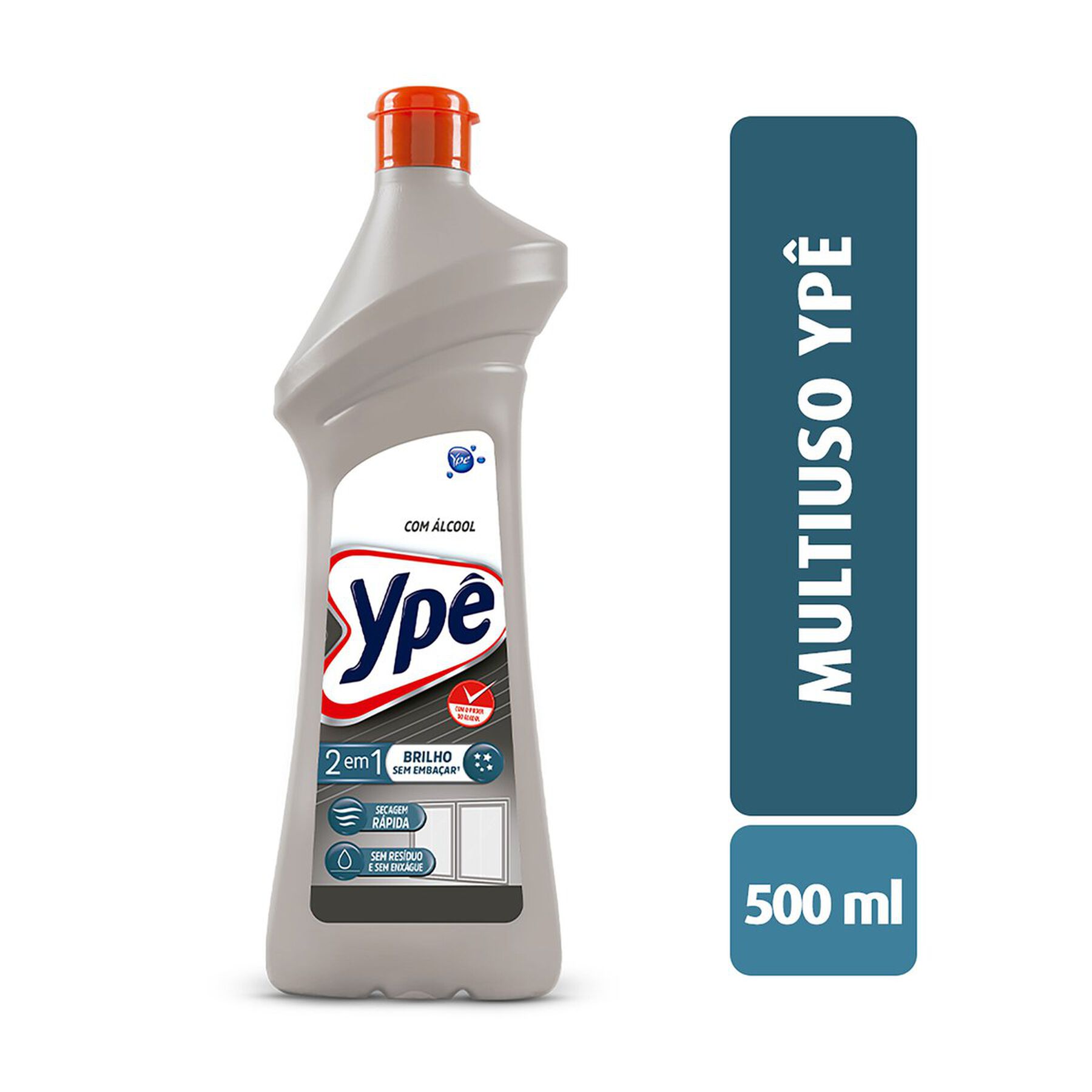 Limpador Multiuso com Álcool Ypê Premium Squeeze 500ml