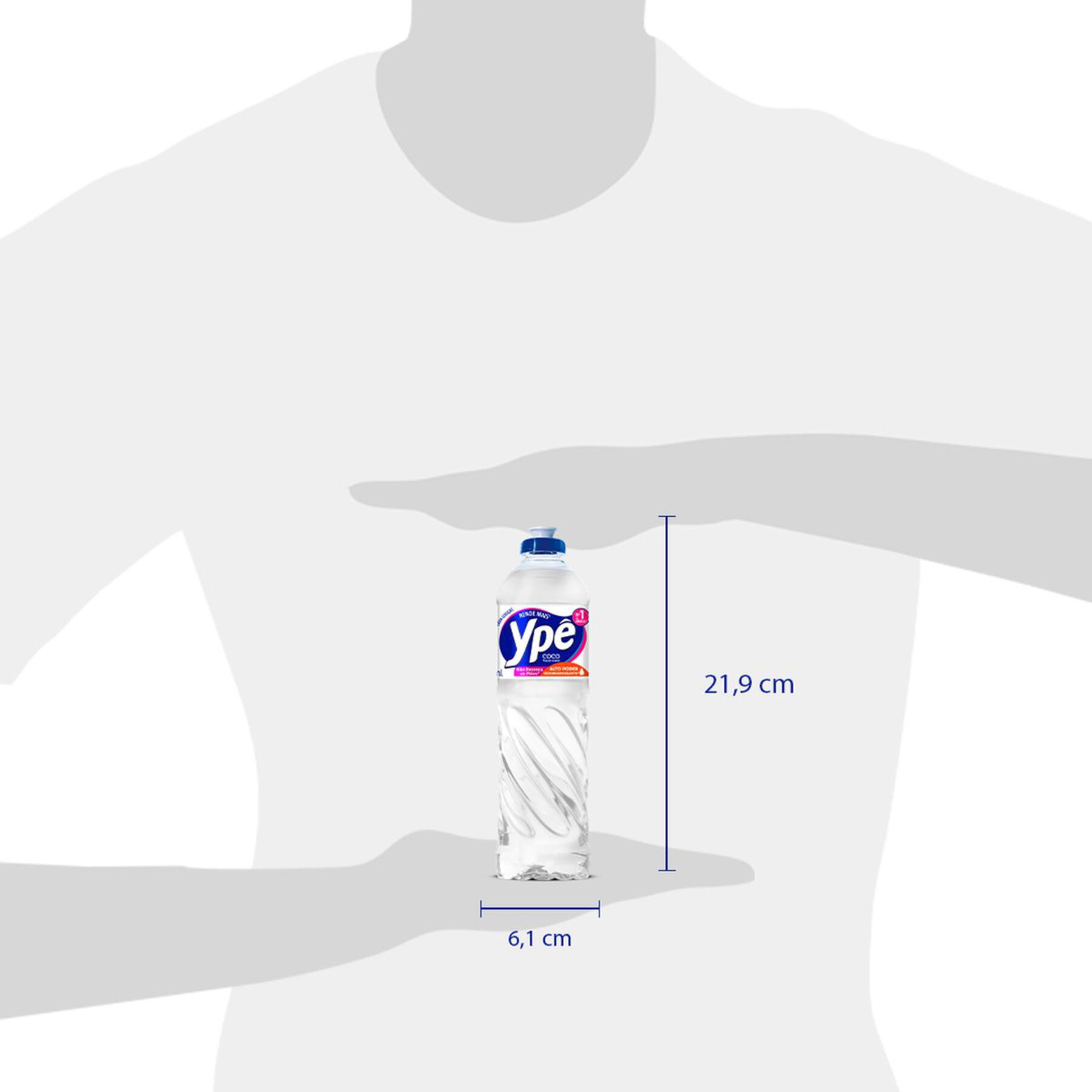 Detergente Líquido Coco Ypê 500ml