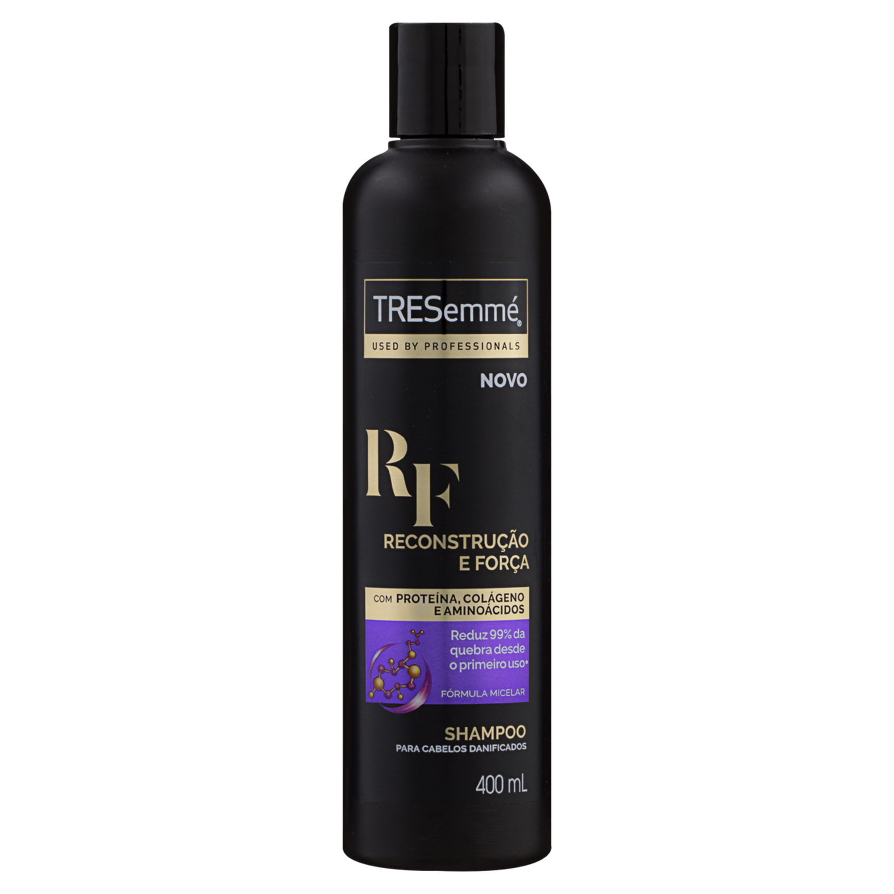 Shampoo TRESemmé Reconstrução e Força cabelos mais fortes e resistentes 400ml