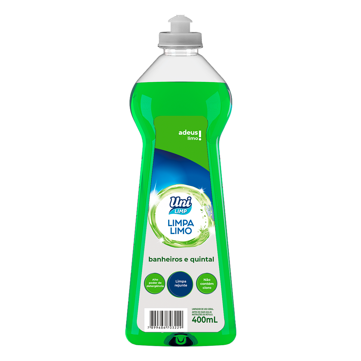 Limpador Limpa Limo Squeeze Uni Limp 400ml