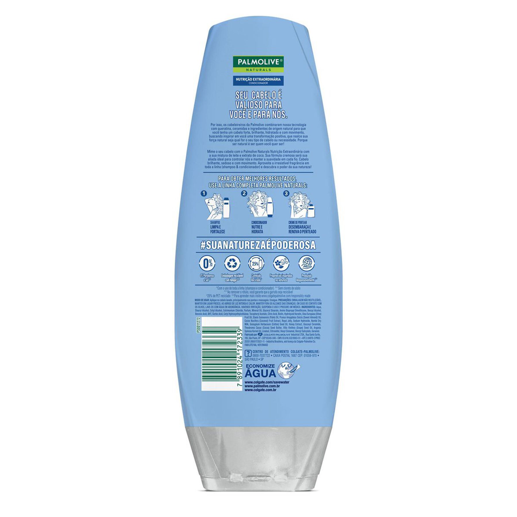 Condicionador Palmolive Naturals Maciez Prolongada Frasco 350ml