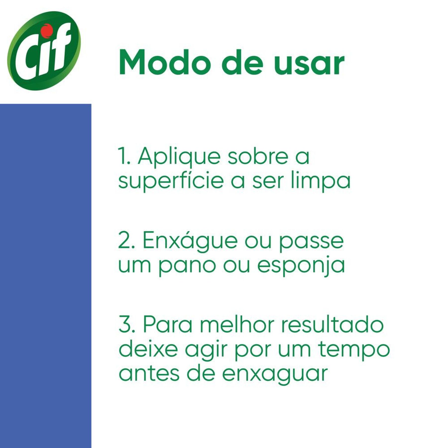 Limpador Especialista Cif Banheiro Sem Cloro Squeeze 500 ml&nbsp;