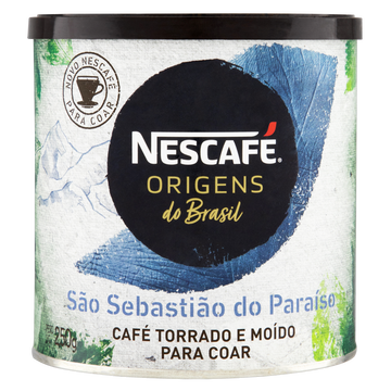 Café Torrado e Moído São Sebastião do Paraíso Nescafé Origens do Brasil Lata 250g